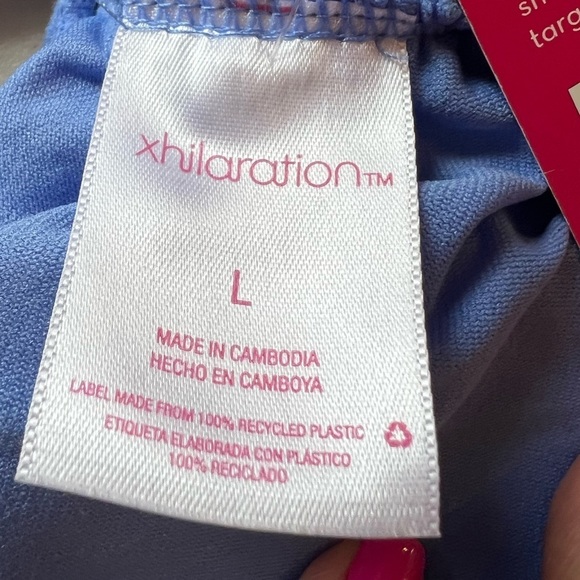 Xhilaration Periwinkle Bikini Top Women’s Size Large NWT - Picture 2 of 7
